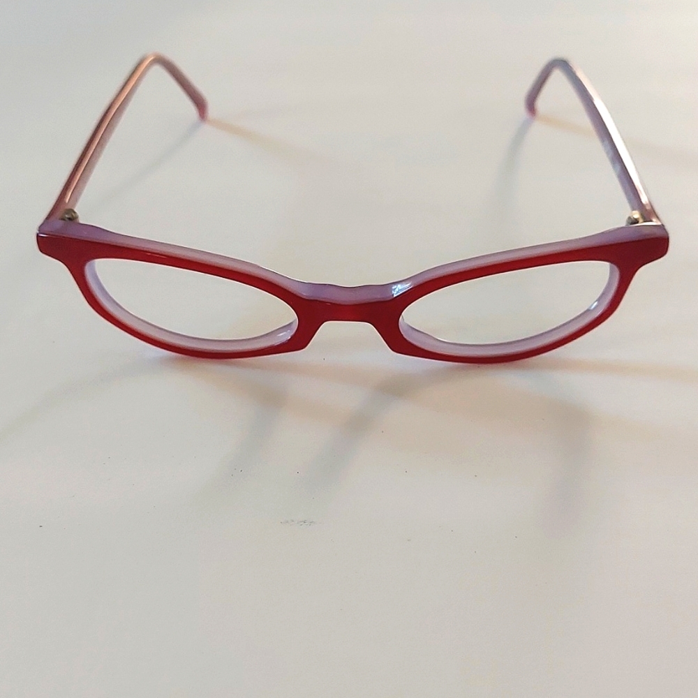 NWOT Cat Eye Anne et Valentin Lunettes Made In France Eyeglasses